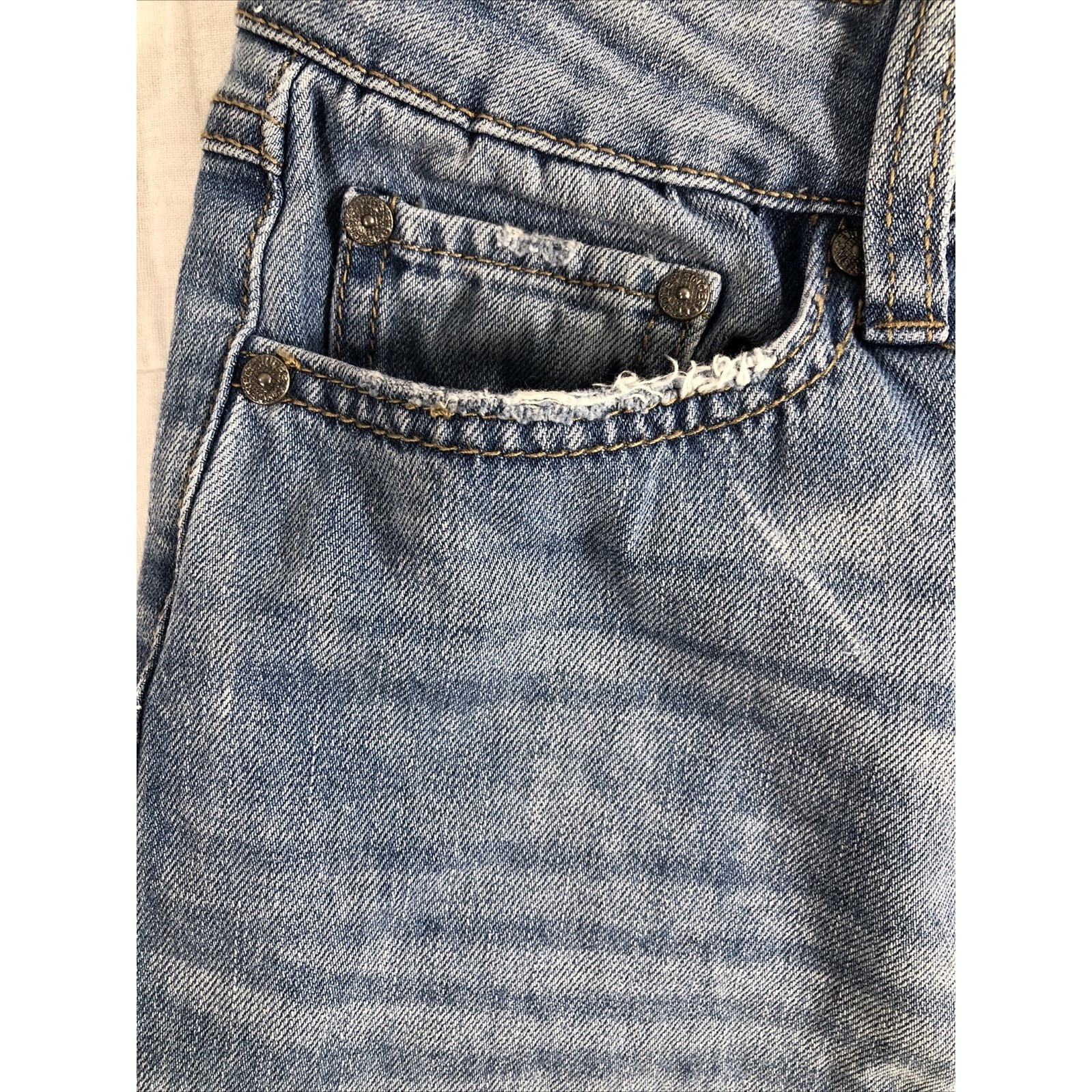 Sincerely Jules Jeans Women's 0/24 Denim Blue High Rise Straight Stretch Nwt — image 4 of 8